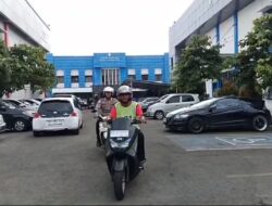 Satlantas Polres Karanganyar Terapkan Ujian Praktik SIM C di Jalan Raya