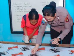 Brigpol Ita Dukung Pelestarian Batik Papua dengan Kunjungan ke Sanggar Ameldi di Jayapura