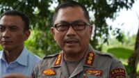 Dirreskrimum Polda Jateng, Kombes Pol Dwi Subagio dan Kabidhumas Polda Jateng Kombes Pol Artanto, saat memberikan keterangan Minggu