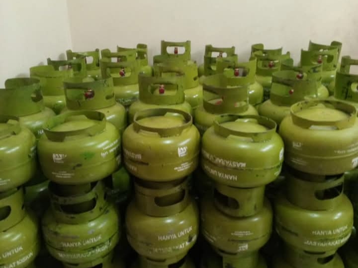 Ilustrasi tabung gas Elpiji 3Kg
