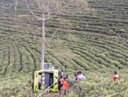 Rem Blong, Bis Wisata Nggoling hingga Terperosok ke Kebun Teh Gumeng