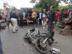 Kecelakaan di Kalikebo, Sepeda Motor Tabrak Mobil Pikap, 1 Meninggal Dunia