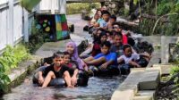 river tubing panorama Boyolali