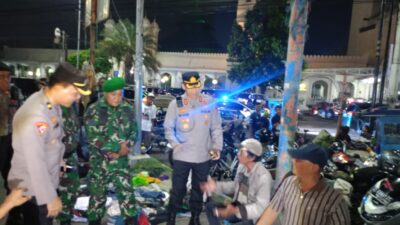Kapolres Pekalongan Kota Gelar Patroli Skala Besar Gabungan Tiga Pilar, Berantas Premanisme.