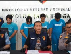 Polda Jawa Tengah Bongkar Jaringan Premanisme Berkedok Wartawan, Empat Pelaku Berhasil Diamankan.