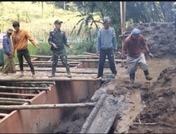 TMMD Sengkuyung Tahap 2, Bangun Akses Jalan di Lereng Gunung Sumbing
