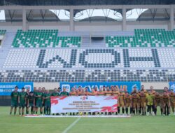 HUT Bhayangkara ke-79 : PS Polda DIY Taklukkan PS Praja Sembada, Laga Persahabatan