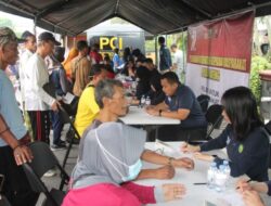 Polda Jateng Gelar Bakti Kesehatan Saat CFD, Warga Sambut Antusias