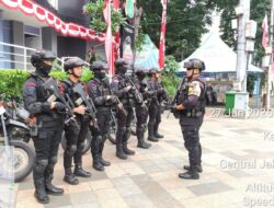 Brimob Polda Metro Jaya Siaga Penuh, Amankan Kunjungan Delegasi Turkish Gendarmerie
