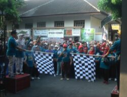Fun Walk Lustrum XIII Diwarnai Aksi Bersih Sampah Sepanjang Jalan