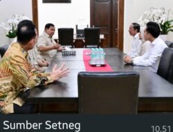 Keakraban Presiden Prabowo dan Joko Widodo