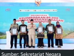 Presiden : Koperasi Merah Putih Awal Kemandirian Ekonomi Rakyat