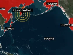 Gempa 8,8 SR Guncang Pantai Timur Rusia, Terkuat Sejak 2011