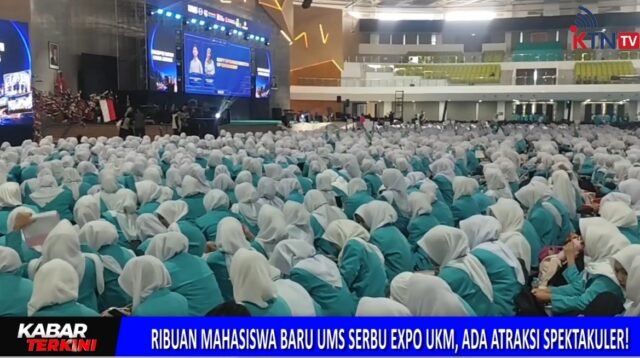 ribuan mahasiswa ums